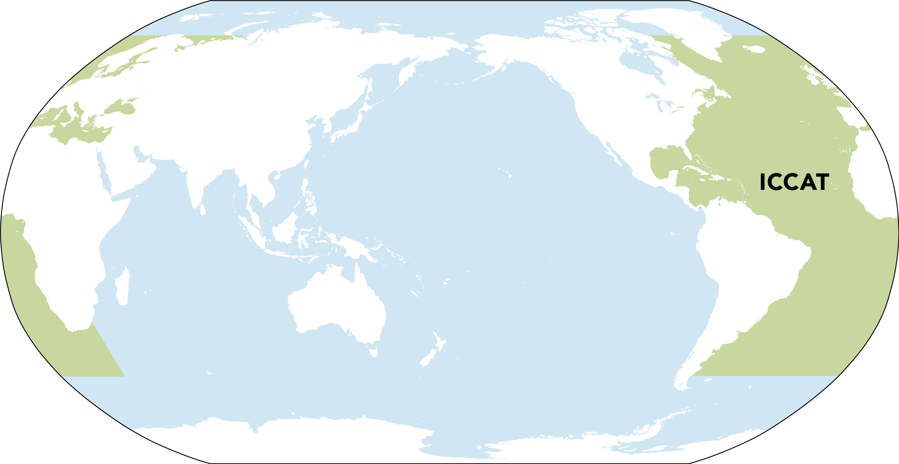 NGO RFMO Map - ICCAT