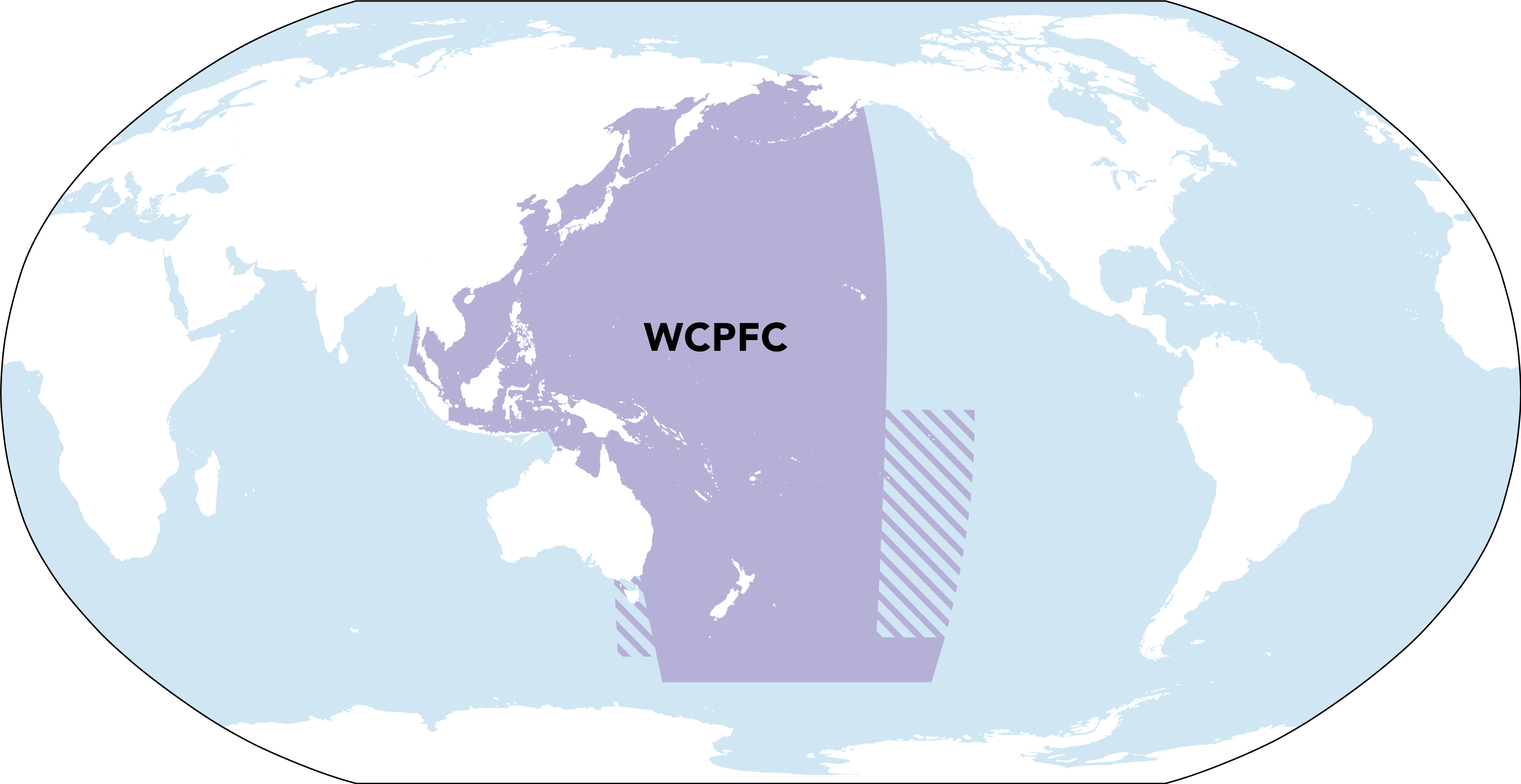 NGO RFMO Map - WCPFC