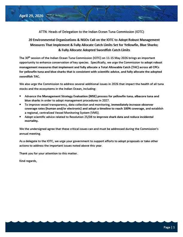 Link to IOTC NGO Advocacy Letter PDF
