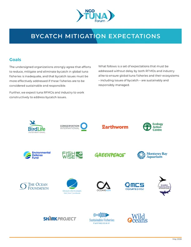 Bycatch Mitigation Guidance