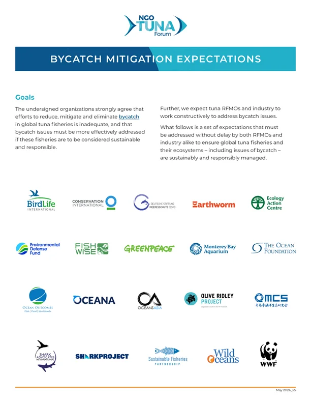Bycatch Mitigation Expectations May 2026